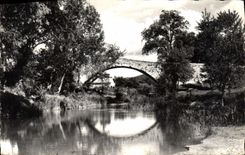 CPA Environs d'Aix en Provence B du R Le Pont des Trois Sautets 