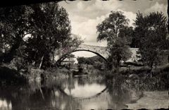 CPA Environs d'Aix en Provence Le Pont des Trois Sautets 