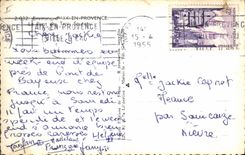 CPA Environs d'Aix en Provence Le Pont des Trois Sautets 