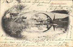 CPA Aix en Provence Pont des Trois Sautets 