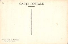 CPA Environs d'Aix en Provence Le Pont des Trois Sautets 