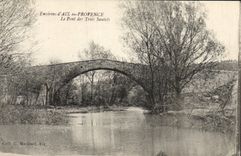 CPA Environs d'Aix en Provence Le Pont des Trois Sautets 