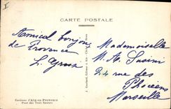 CPA Environs d'Aix en Provence Pont des Trois Sautets 