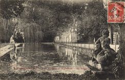 CPA Aix en Provence Parc du Chateau de Lanfant Le Bassin 