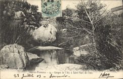 CPA Aix en Provence Gorges de l'Arc a Saint Marc de l'Arc 