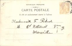 CPA Aix en Provence Gorges de l'Arc a Saint Marc de l'Arc 