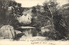 CPA Aix en Provence Gorges de l'Arc a Saint Marc de l'Arc 