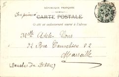 CPA Aix en Provence Gorges de l'Arc a Saint Marc de l'Arc 