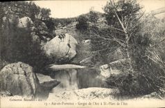 CPA Aix en Provence Gorges de l'Arc a St Marc de l'Arc 