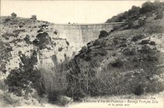CPA Environs d'Aix en Provence Barrage Francois Zola et la Petite Mer 