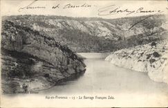 CPA Aix en Provence Le Barrage Francois Zola 