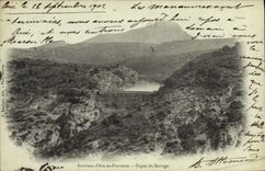 CPA Environs d'Aix en Provence Digue du Barrage 