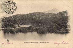 CPA Environs d'Aix en Provence Bassin du Barrage 