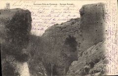 CPA Environs d'Aix en Provence Barrage Romain 