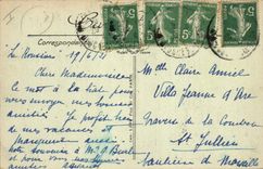 CPA Aix en Provence Bords de l'Arc 