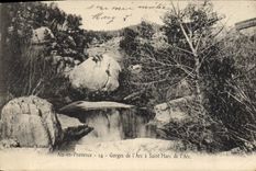 CPA Aix en Provence Gorges de l'Arc a Saint Marc de l'Arc 