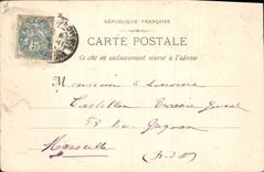 CPA Aix en Provence Gorges de l'Arc a Saint Marc de l'Arc 