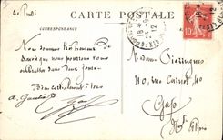 CPA Environs d'Aix en Provence Bords de l'Arc la Passerelle 