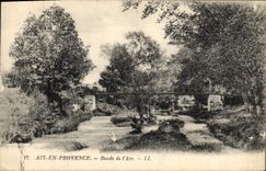 CPA Aix en Provence Bords de l'Arc 