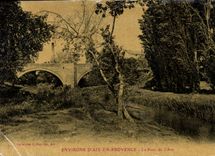 CPA Environs d'Aix en Provence Le Pont de l'Arc 
