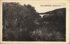 CPA Aix en Provence Borde de l'Arc 