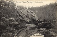 CPA Environs d'Aix en Provence Borde de l'Arc 