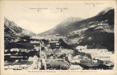 CPA Ste Catherine et Briancon Ville la plis elevee de l'Europe 