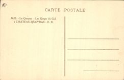 CPA Le Queyras Les Gorges du Guil a Chateau Queyras