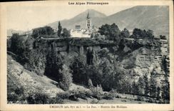 CPA Embru Le Roc Montee des Molinos 