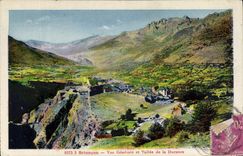 CPA Briancon Vue Generale et Vallee de le Durance 