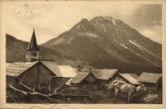 CPA Montgenevre et le Mont Janus Chevre