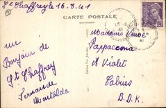 CPA Briancon Villa la pius elevee de l'Europe 