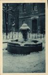 CPA Briancon en hiver Htes Alpes Fontaine du Pied de Ville 