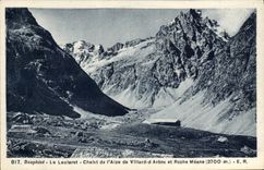 CPA Dauphine Le Lautaret Chalet de l'Alpe de Villard d Arene et Roche Meane 