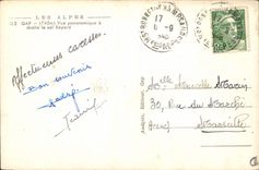 CPA Gap Vue panoramique a droite le Col Bayard