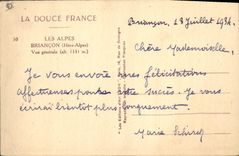 CPA Briancon Htes Alpes Vue generale 