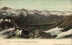 CPA Gap Vallee du Drac et Pic de Chaillot 