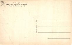 CPA Gap Vue generale Massif de Charance 