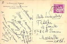 CPA Briancon Panorama de la Croix de Toulouse 