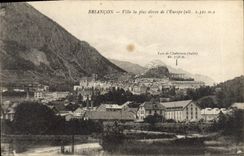 CPA Briancon Ville la plus elevee de l'Europe 