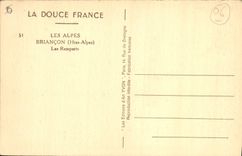 CPA Les Alpes Briancon Htes Alpes Les Remparts 