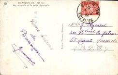 CPA Briancon Les remparts et la petite Gargouille 