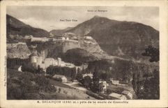 CPA Briancon pris de la route de Grenoble 