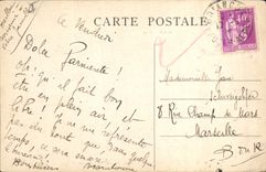 CPA Briancon pris de la route de Grenoble 