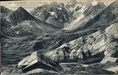 CPA Dauphine Le Col du Lautaret Le Massif de la Meije 