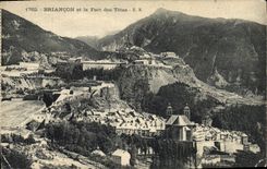 CPA Briancon et le Fort des Tetes 