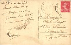 CPA Dauphine La Meije vue des Terrasses 