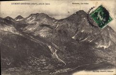 CPA Le Mont Genevre pres du Janus 