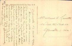 CPA Briancon Fort des Tetes 