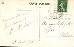 CPA Briancon Pont d'Asfeld vu du Diable sur la Durance 